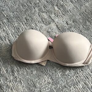 PINK Victoria's Secret Strapless Bra - Nude